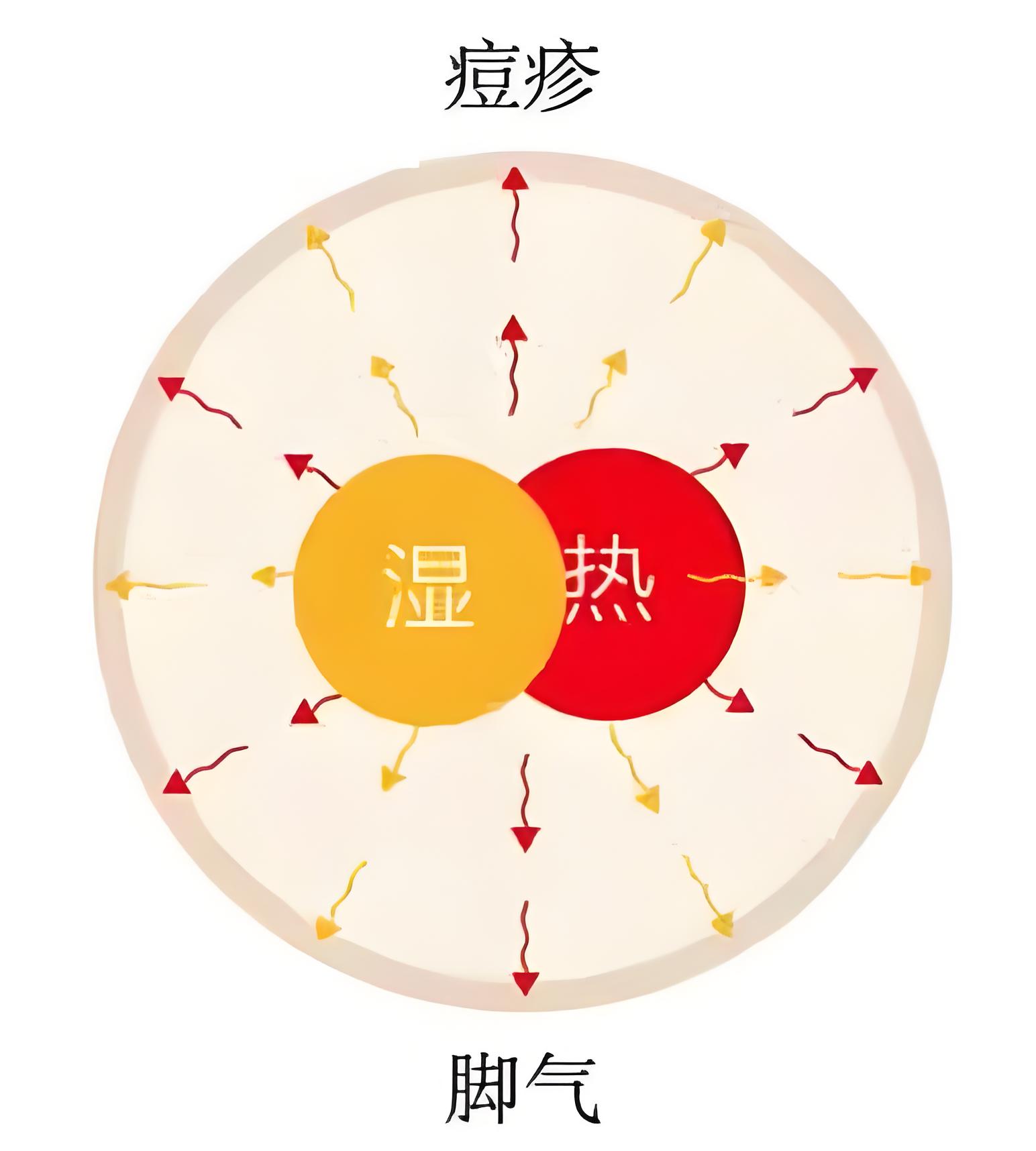 图片[1]-脚气、疹子中的阴阳之道-善米