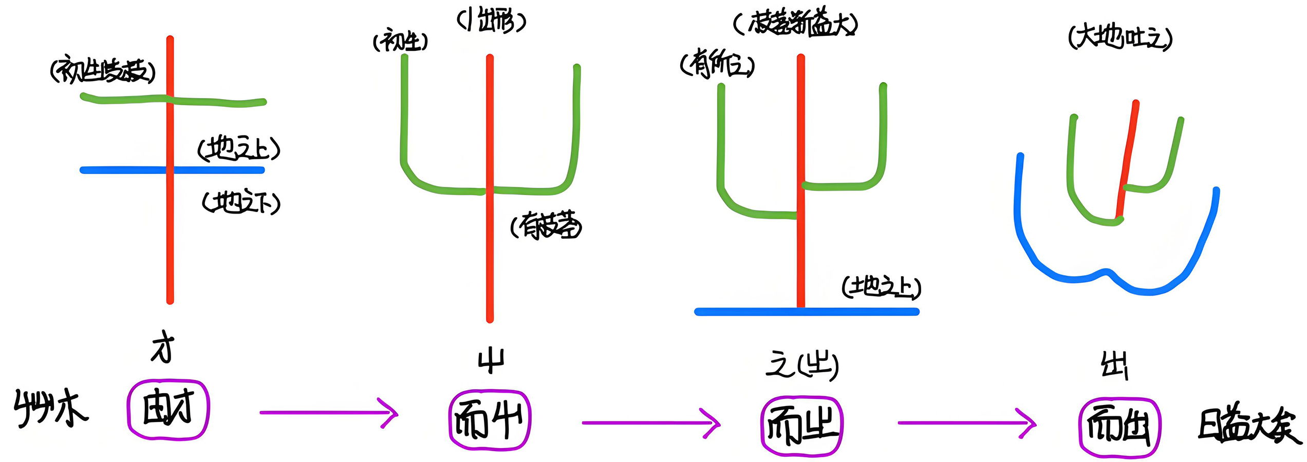 图片[5]-2万物之出（才、屮、☐、出）-善米